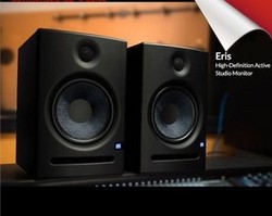 秒杀预告：PreSonus 普瑞声纳 Eris E5 高解析度 有源双功放 监听音箱 (一对)