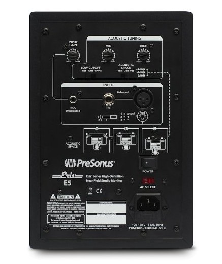 PreSonus 普瑞声纳 Eris E5 有源双功放 监听音箱 (一对)