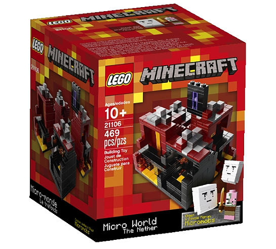 LEGO  乐高 21106 Cuusoo Minecraft III  我的世界 地狱版