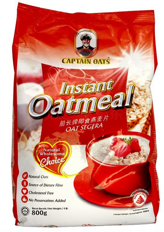 Captain Oats 船长 即食 燕麦片800g * 3包