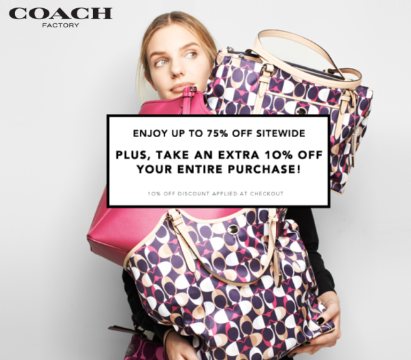 促销活动: Coach工厂店 全场大清仓 双重优惠