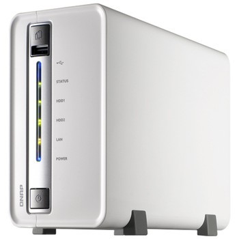 QNAP 威联通 TS-212P NAS 网络存储服务器（USB3.0、双盘位、QTS 4.0、512M）+ WD 2T红盘/希捷2T NAS盘