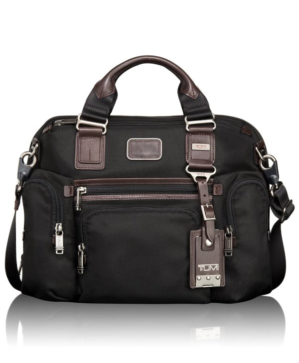 Tumi Alpha Bravo Brooks Slim Brief 商务电脑包
