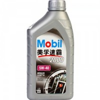 凑单好价：Mobil 美孚 速霸2000 半合成机油 5W-40 1L装