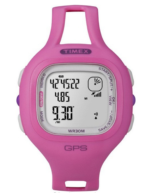 萌妹子也是需要运动的：Timex 天美时 T5K638 Marathon GPS 手表