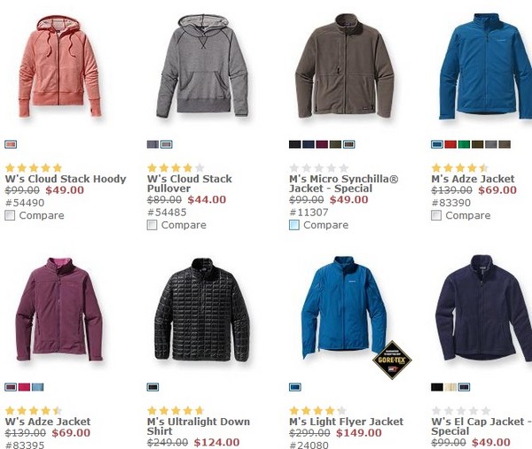 促销活动:patagonia 巴塔哥尼亚 官网 服饰专场