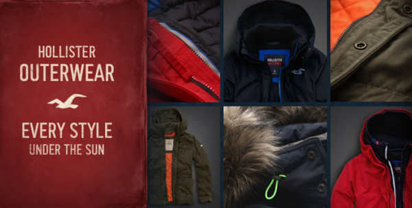 促销活动:Abercrombie&Fitch副牌 Hollister官网