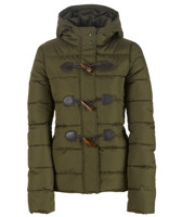 Toggle Puffer Jacket + Hooded Zip-Front Parka  两款版型超级好的夹克