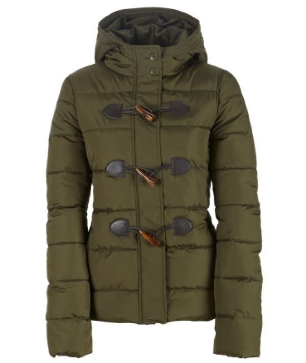 Toggle Puffer Jacket + Hooded Zip-Front Parka 两款版型超级好的夹克