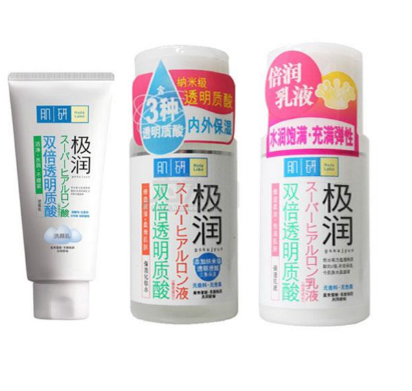 Mentholatum 曼秀雷敦 肌研系列 极润三件套(极润洗面奶50g、极润化妆水100ml、极润乳液90ml)
