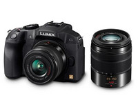 Panasonic 松下 Lumix DMC-G6 可换镜头无反数码相机 双镜头套机（14-42、50-150）