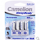Camelion 飞狮 新一代低自放电7号镍氢充电电池 800mAh*4支卡装