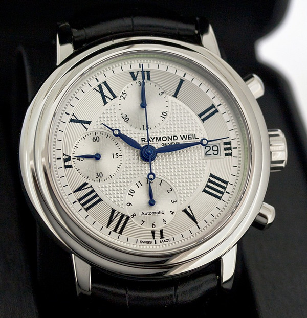 RAYMOND WEIL 蕾蒙威 Maestro 经典大师系列 7737-STC-00659  男款机械腕表