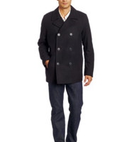 Levi’s 李维斯 Wool Melton Peacoat 男款羊毛大衣