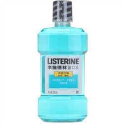 李施德林 冰蓝口味 漱口水500ml*2瓶