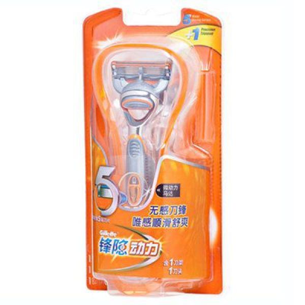 Gillette 吉列 锋隐动力电动刀架(附1刀头)×2套