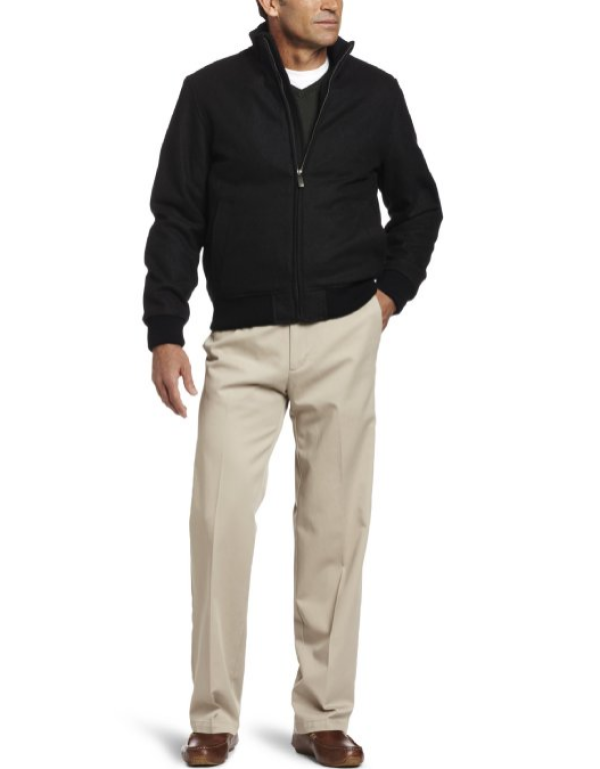 Dockers Wool Melton Bomber 男款羊毛夹克