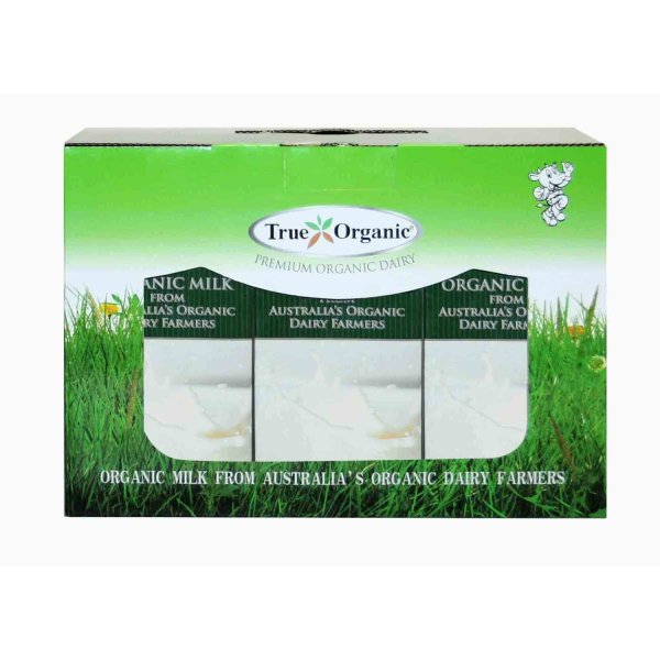 神价格:True Organic 真味 牛奶礼盒装 1L*6盒