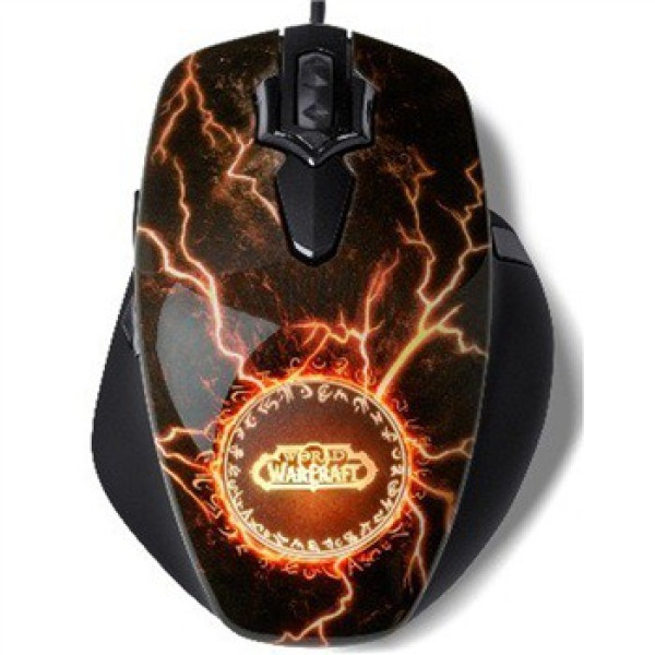 华南福利:SteelSeries 赛睿 魔兽世界 传说版 MMO 游戏鼠标