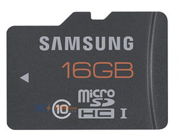 限华东：Samsung 三星 16G TF 存储卡（Class10、UHS-1、橙卡）