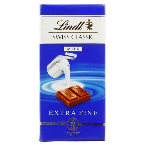 lindt 瑞士莲 排装巧克力 100g*9