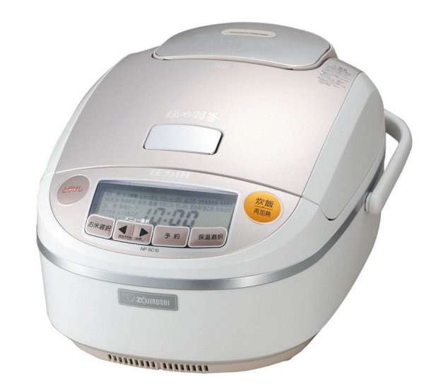 高端秀:ZOJIRUSHI 象印 NP-SC10-WP 电饭煲(七段压力、羽釜 南部铁器、双层隔板、IH加热)