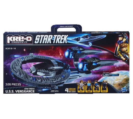 Hasbro 孩之宝 Kre-O 酷垒 Star Trek U.S.S. Vengeance Construction Set 星际迷航组合 A4364