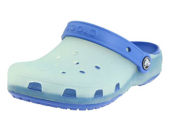 凑单品：Crocs 卡洛驰 Chameleons Translucent 儿童变色洞洞鞋 蓝色款