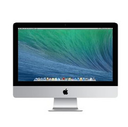 Apple 苹果 ME086CH/A iMac 21.5英寸一体机 银色 (2.7QC/2X4GB/1TB/IRISPRO)