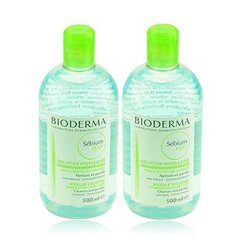 BIODERMA 贝德玛 净妍洁肤液 卸妆水 500ml*2瓶