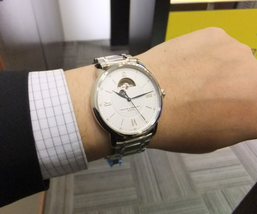 Baume&Mercier 名士 MOA08833 男款自动机械腕表