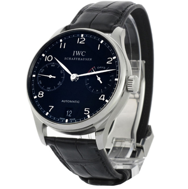 高端秀：IWC 万国 Portuguese 系列  葡萄牙七日 IW500109 男款 机械腕表