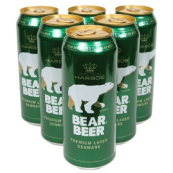 Harboe 哈尔博  绿熊啤酒 500ml*12听