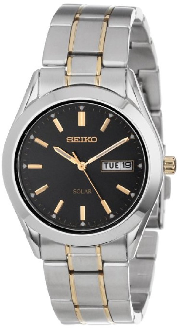SEIKO 精工 SNE047 男士太阳能腕表