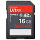 SANDISK 闪迪 Ultra (CLASS10)SDHC 存储卡 16G
