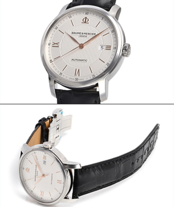 Baume & Mercier 名士 Classima 克莱斯麦系列 MOA10075 男款机械腕表