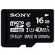 SONY 索尼 TF(MicroSD) UHS-1高速存储卡 16G (Class10)读取速度40MB/S