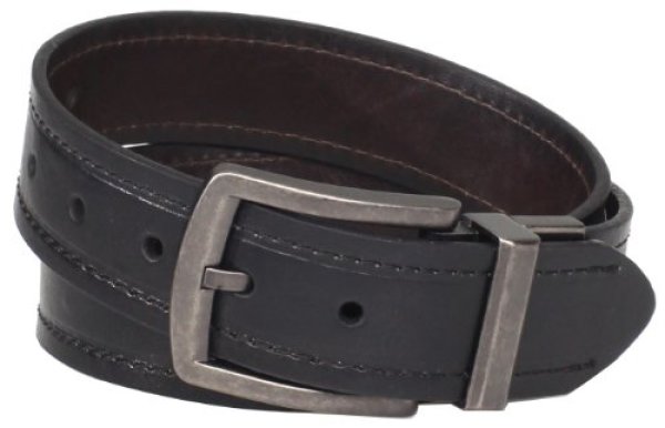 凑单品：Levi's 李维斯 Reversible Belt  男士真皮复古腰带 