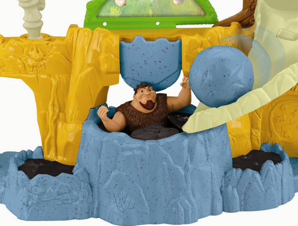 凑单品：Fisher-Price 费雪 DreamWorks The Croods: Tar Pit Playset  疯狂原始人系列玩具