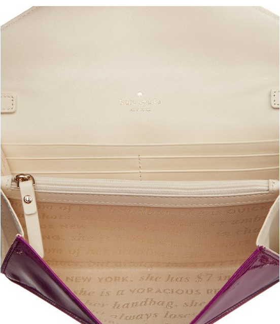 Kate Spade 凯特·丝蓓 Harrison Street-Kylie Cross Body 时尚漆皮小挎包