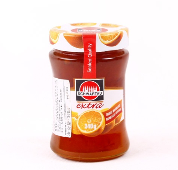 限华东:SCHWARTAU 舒华特 橙味果酱 340g