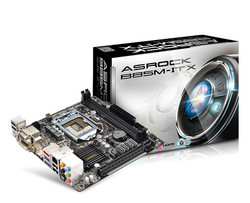 Asrock 华擎 B85M-ITX 主板