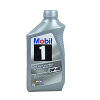 Mobil 美孚 美孚1号全合成机油 0W-40 SN级（0.946L装）