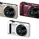 CASIO 卡西欧 EX-ZR300 数码相机（12.5x光变/24mm广角/高速连拍）2色可选
