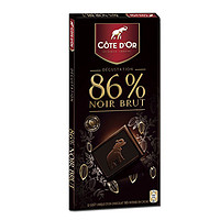 Cote D'or 克特多金象 真味86%纯可可巧克力 100g