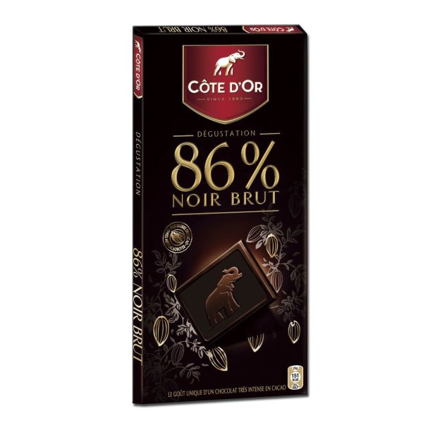 Cote D'or 克特多金象 真味86%纯可可巧克力 100g