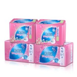 护舒宝 Pinkcess 加清凉卫生巾方便超值装 82片