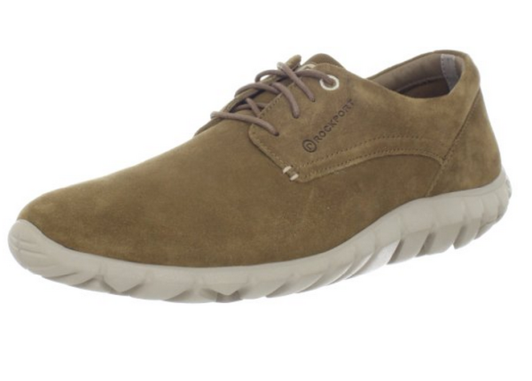 Rockport 乐步 Truwalk Zero 男款系带减震鞋 深褐色款