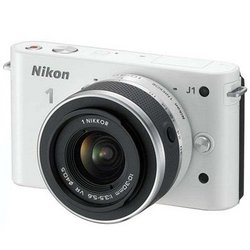 Nikon 尼康 可换镜数码相机J1套机(10-30)白+原装包