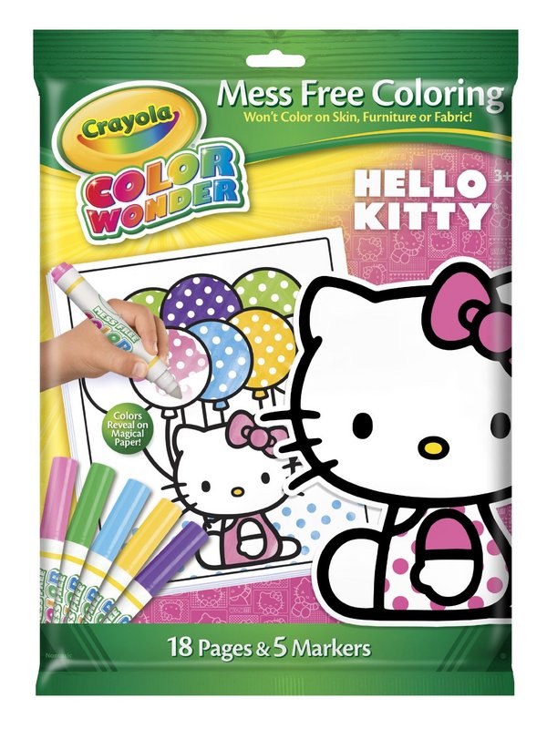 凑单品：Crayola 绘儿乐 Hello Kitty 凯蒂猫神奇画笔画册套装